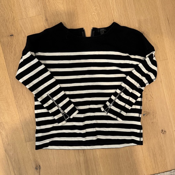 J. Crew thick zippered top - Picture 1 of 1